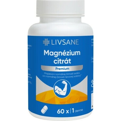 LIVSANE Magnézium citrát premium 60 tabliet