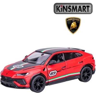 Kinsmart Lamborghini Urus Performante červené 1:40