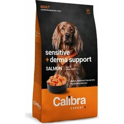Calibra Dog Expert+ Sensitive & Derma Support losos 2 kg