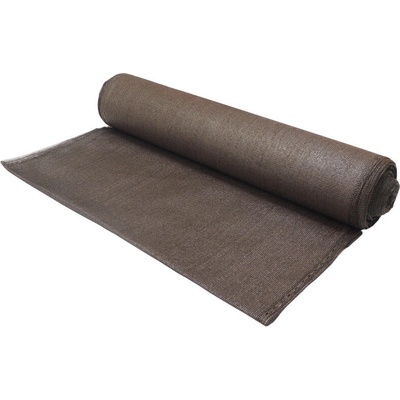 TOPTRADE sieť tieniaca hnedá 2 x 50 m 150 g / m2