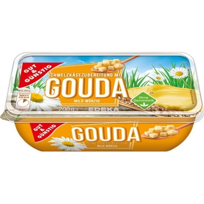 G&G Tavený sýr gouda 200 g – Zboží Mobilmania