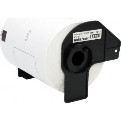 BROTHER DK-11241 102 mm x 152 mm 200 kusov, biele