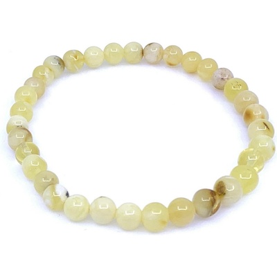 Jan Kos jewellery Náramek na gumičce s jantarem STA-8342/GUA