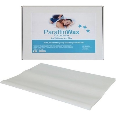 ParaffinWax Парафинова обвивка за еднократна употреба - кокос, 20 бр