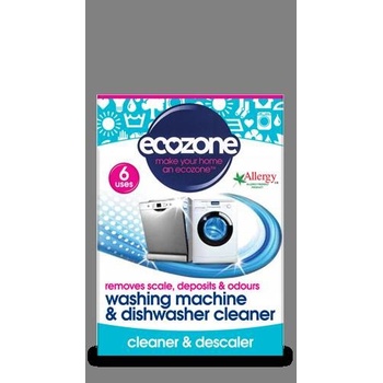 Ecozone čistič pračky a myčky na nádobí 6 dávek