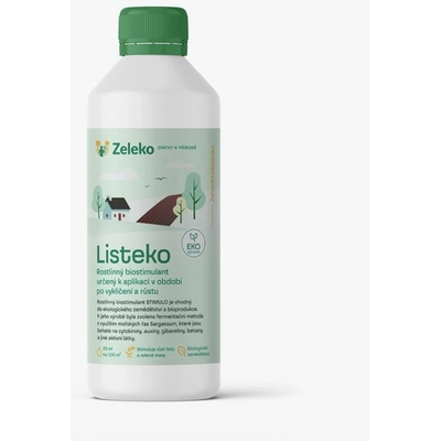 Zeleko LISTEKO - biostimulant zlepšující růst rostlin 500 ml