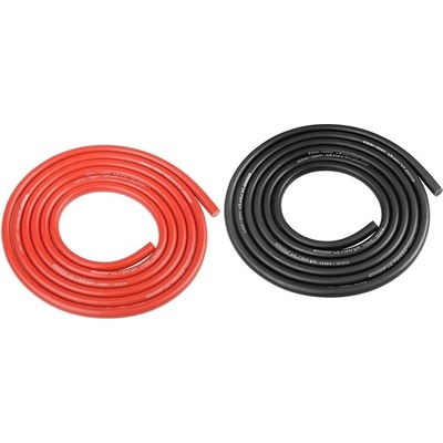 Corally Team Silikonový kabel 3,5qmm 14AWG 2x1metr černý a červený C-50122