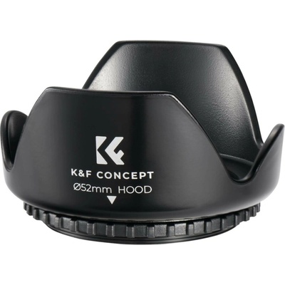 K&F Concept Screw-in Lens Hood 52 mm