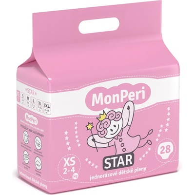 MonPeri STAR XS 2-4 kg 28 ks