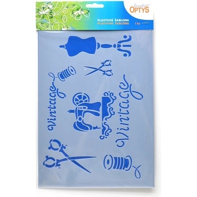 Optys Šablona Švadlenka 20 x 30 cm – Zboží Mobilmania