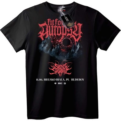 NOONEBRAND Тениска Futur Autopsy Събитие - M, White