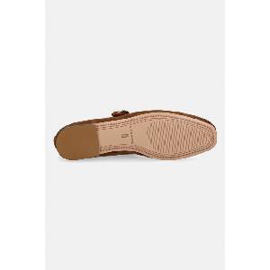 Nokwol Велурени балеринки Masa (Masa.Chestnut.Suede)