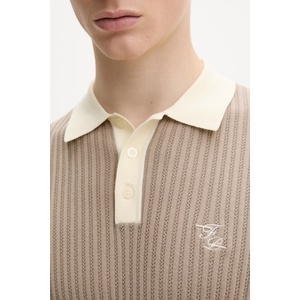 Filling Pieces Памучна тениска с яка Fine Knit Polo (422570500127) - answear - 195,56 лв