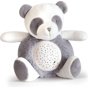 Doudou Плюшена нощна лампа Doudou - Панда, с музика, 20 cm (3700335236934) - baby
