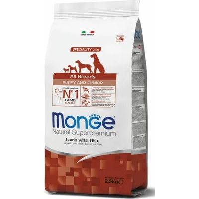 Monge Dog Puppy Lamb & Rice 2,5 kg