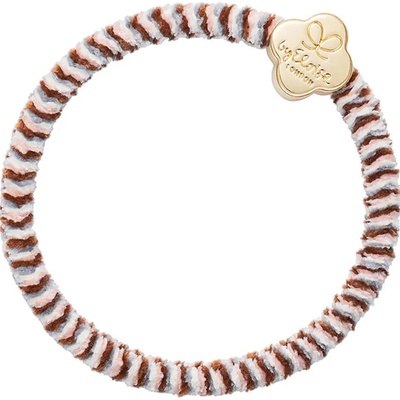 By Eloise London Velvet Gold Quatrefoil Soft Neutrals
