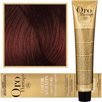 Fanola Oro Puro barva na vlasy 6.46 100 ml