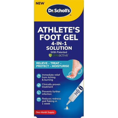 Dr. Scholl Athlete's Foot Gel zklidňující gel na chodidla 1 ks