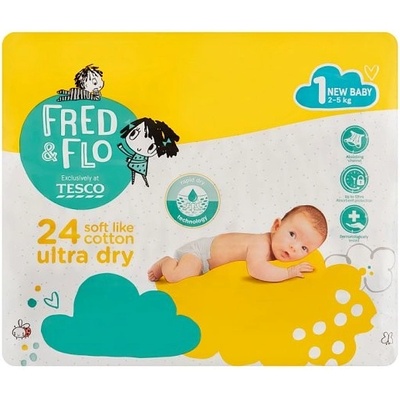 Fred & Flo 1 New Baby 2-5 kg 24 ks
