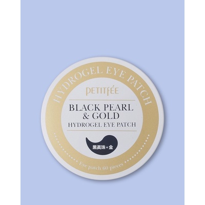 Petitfee & Koelf Black Pearl & Gold Hydrogel Eye Patch Hydrogélové náplasti na oči 60 x 84 g