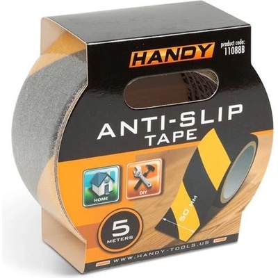 Handy 11088B Páska protišmyková 50 mm x 5 m čierna žltá