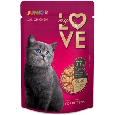 My Love Kitten Kuracie Mäso Omáčka 85 g