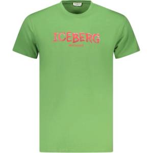 ICEBERG Мъжка тениска с къс ръкав iceberg, Размер 2xl, Цвят Зелен (ice25mts01_vegreen)