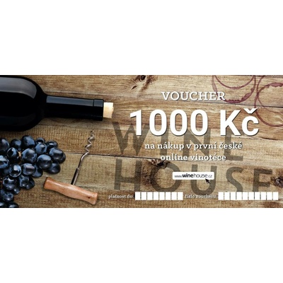 Dárkový poukaz 1000, elektronický