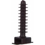 EM Group Flat mounting bar black for ties F=8mm BMKN5458AE /100pcs. /