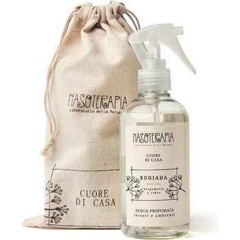 Nasoterapia parfémovaná voda na textil RUGIADA (ROSA Bergamot a cedrové dřevo), 250 ml