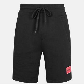 Hugo Поларени къси панталони Hugo Men's Jogger Fleece Shorts - Black 001