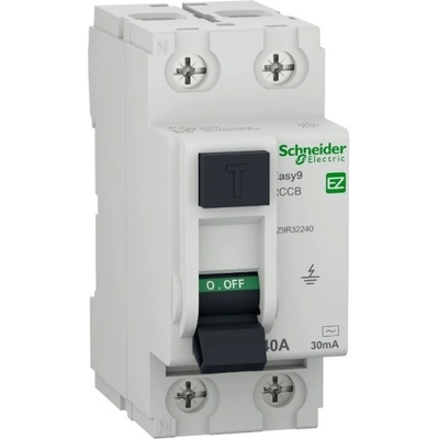 Schneider Electric Защита дефектнотокова RCCB 2P/40A, 30mA, 6kA, AC230V Schneider (60047)