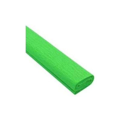 Krepový papier stredne zelený
