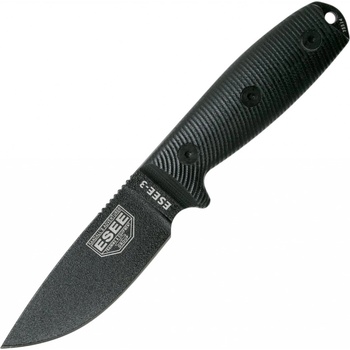 ESEE Knives Model 3 Blade 3D G10 survival knife 3PMB-001 sheath + belt clip 3PMB-0