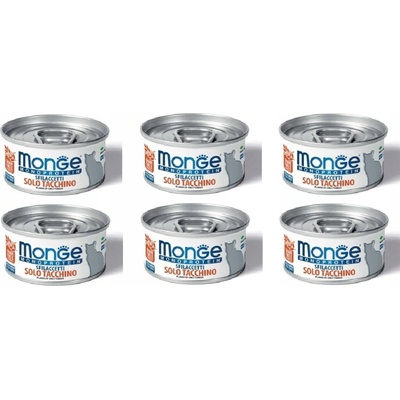 Monge Monoproteínové krmivo pre mačky s moriakom 80 g