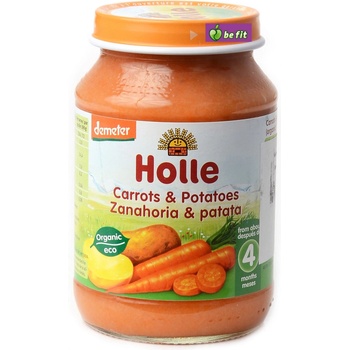 Holle пюре моркови и картофи 190г