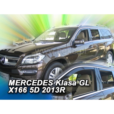 Deflektory Mercedes GL, 2012-2015 X166