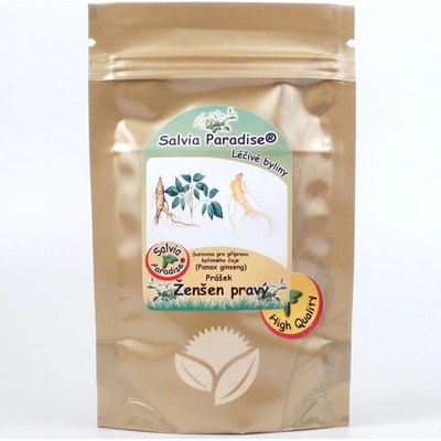 Salvia Paradise Ženšen pravý 6letý kořen řezaný BIO 50 g