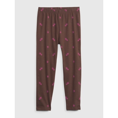 Gap 827035 08 dětské legíny organic capri Hnědá