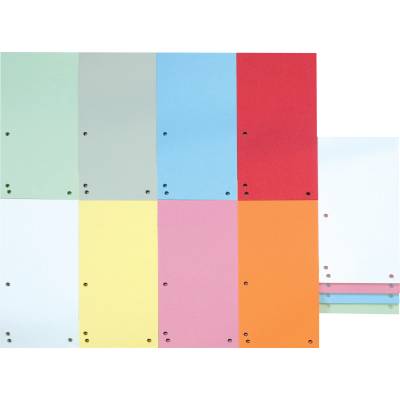 DONAU Разделители Donau 190g, 235x105mm, картон, 4 цвята (00449-А-АСОРТИ)