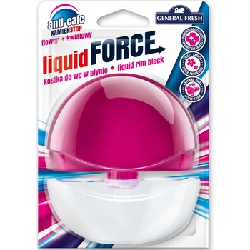 General Fresh Liquid Force tekutý WC košík kvety 55 ml