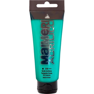 Maimeri Acrilico АКРИЛНА боя Turquoise Green 350 200 ml 1 бр (M0924350)