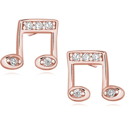 Olivie stříbrné NOTY ROSE 5058