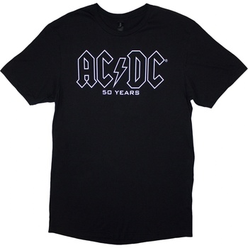 AC/DC History Logo Black L Риза (ACDCTS144MB03)