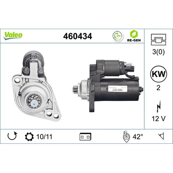 Štartér VALEO 460434