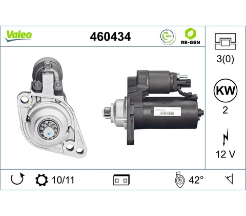 Štartér VALEO 460434