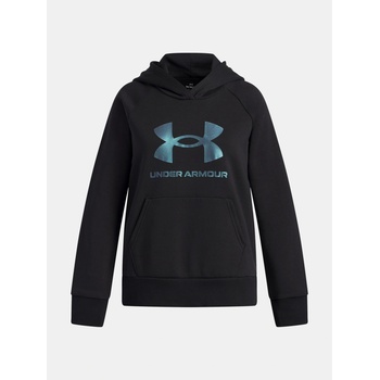 Under Armour UA Rival Flc Shimmer Hdy-BLK černá