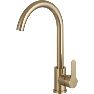 Твоят Стил - Кухненски Мивки Златен мат смесител за кухня - Модел 5600 Brush gold
