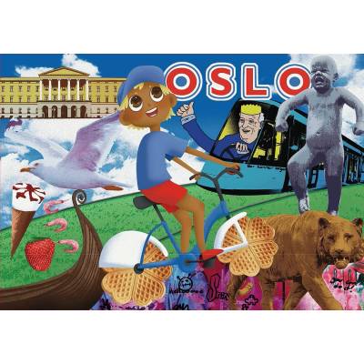 Ravensburger - Puzzle Tourist Oslo - 1 000 piese