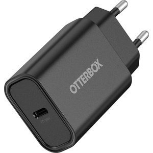 OtterBox OB стандартно EU зарядно за контакт 30W, 1x USB-C 30W USB-PD черно (78-81339)